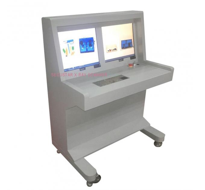 Gepäck-Scanner-Maschine der Hochleistungs-X Ray mit zwei 19 der Zoll-Monitor-Anzeige 1