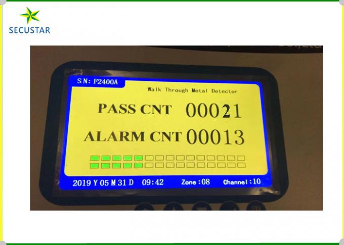 Sicherheits-Warnungs-Torbogen-Metalldetektor 7 Zoll LCD-Monitor für Schultor-Eingang 1