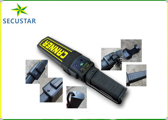 Batterie 360 Grad-Scan-Handmetalldetektor-wieder aufladbare 9V mit Ton-/Licht-Warnung 1