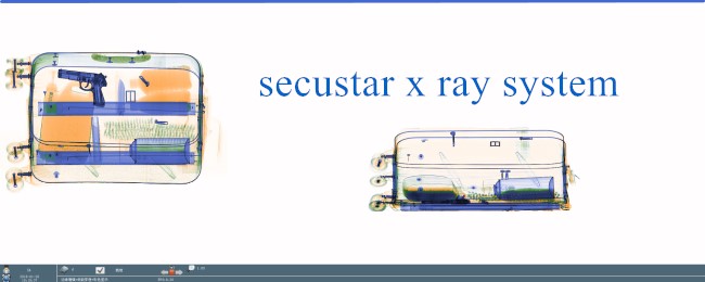 Niedrige Gepäck-Maschine des Förderer-X Ray, Flughafen-Gepäck-Abtasteinrichtung 1